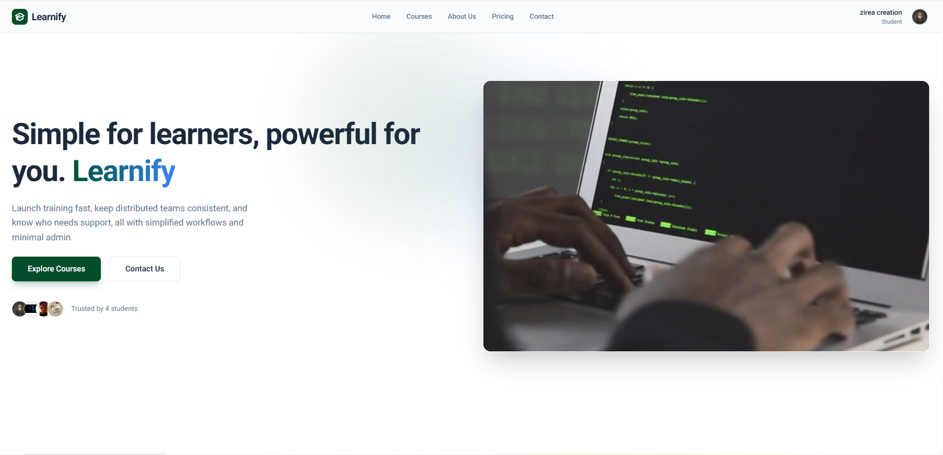 Eye Wear SaaS project screenshot